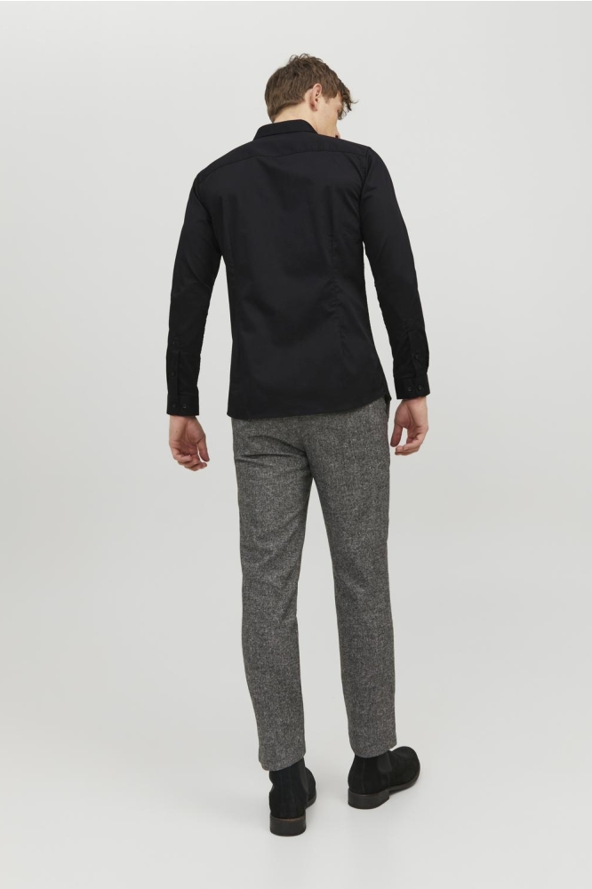 jjprPARMA SHIRT L/S NOOS 12097662 Black